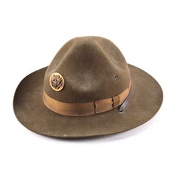 WWII M1911 US Cavalry Campaign Hat This is an orig