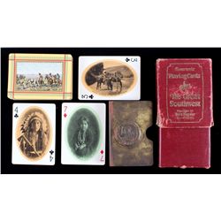 Souvenir Indian Playing Cards by Fred Harvey 1900
