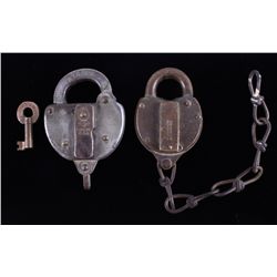 AT&SF Railroad Adlake & Bohannan Locks The lot fea