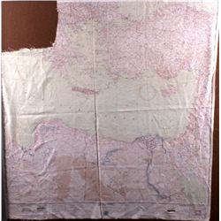 Korean War Era Escape & Evasion Map of E. Europe h
