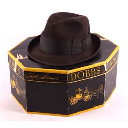 Dobbs Fedora Hat and Box This is a Dobbs fedora ha