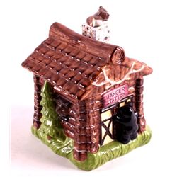 Big Sky Carvers Ranger Station Cookie Jar This is