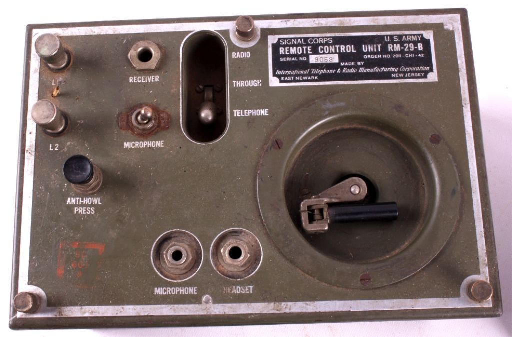 WWII Military Remote Control Units This is a pair