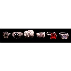 Sterling Silver Cocktail Ring Collection This is a