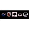 Image 1 : Sterling Silver Cocktail Rings This is a collectio