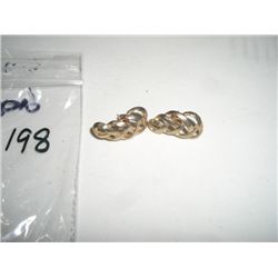 VINTAGE *AVON* EARRINGS-VERY UNIQUE & NICE!! EARRINGS CAME OUT OF SAFE!!