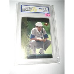 2001 UPPER DECK #TT-3 ROOKIE-TIGER TALES GRADED & CERTIFIED *TIGER WOODS-10.0 GEM MINT* CERT# 615418