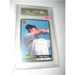 2001 LEGENDS SPORTS VOL.13 NO.1 NNO TIGER WOODS-YOUNGEST GRAND SLAM CHAMPION GRADED & CERTIFIED *TIG