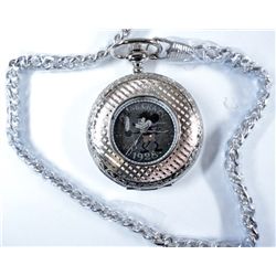MICKEY MOUSE POCKET WATCH "PLANE CRAZY"
