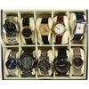 Image 1 : MENS WATCHES-HUGE LOT-10 WATCHES!!