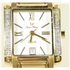 Image 3 : Lucien Piccard Model 26006GLD Watch Stainless Steel w/ Diamonds Swiss
