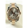Image 3 : ROLEX MENS SS/18K ROSE GOLD PINK STICK DATEJUST OYSTER #116201