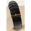 Image 3 : Guess Women's Black Leather Strap Python Lace Dial Watch U11540L1