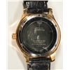 Image 4 : Guess Women's Black Leather Strap Python Lace Dial Watch U11540L1