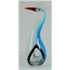 Image 1 : Murano Style Art Glass - Exotic Bird (missing one eye)