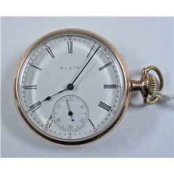 ELGIN OPEN FACE POCKET WATCH, CIRCA 1912