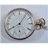 Image 1 : ELGIN OPEN FACE POCKET WATCH, CIRCA 1912