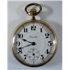 Image 1 : HAMILTON OPEN FACE POCKET WATCH, RAIL ROAD GRADE, RUNS!