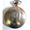 Image 2 : BUREN WATCH CO. CAPITOL OPEN FACE POCKET WATCH