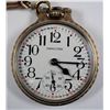 Image 2 : BEAUTIFUL HAMILTON OPEN FACE POCKET WATCH with CHAIN
