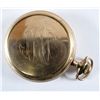 Image 2 : WALTHAM OPEN FACE POCKET WATCH (A.A.W.CO) WORKS / RUNS