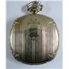 Image 2 : ILLINOIS 2-TONE METAL DIAL POCKET WATCH, RUNS, CIRCA 1922