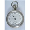 Image 1 : AMERICAN WALTHAM WATCH CO. NICKEL SILVER, RUNS, NICE CONDITION