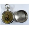 Image 3 : AMERICAN WALTHAM WATCH CO. NICKEL SILVER, RUNS, NICE CONDITION