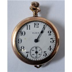 ELGIN LADIES PENDANT OPEN FACE WATCH