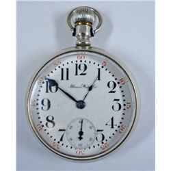 ILLINOIS WATCH CO, SPRINGFIELD, POCKET WATCH, RUNS