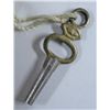 Image 6 : T.F. COOPER LONDON KEY WIND POCKET WATCH, ARGENT SILVER, RUNS / WORKS