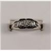 Image 1 : Men's Diamond Band in Sterling Silver