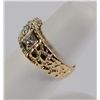 Image 3 : Diamond Nugget Ring 14K Gold