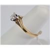 Image 2 : Diamond Solitaire Ring Lady's 14K Gold