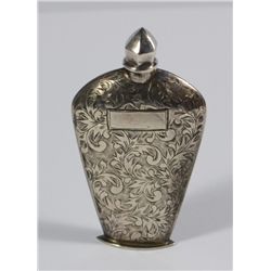 Antique Art Deco Perfume Bottle Sterling
