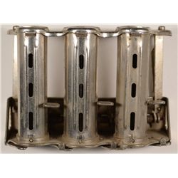 1921 McGILL TRIUMPH 3 BARREL COIN CHANGER J.L. GALEF NEW YORK SOLE DISTRIBUTER