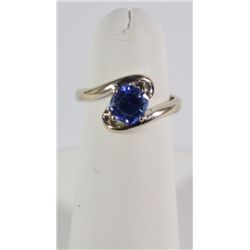 Tanzanite Ring 14K White Gold