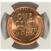 Image 3 : 1938 LINCOLN CENT, NGC MS-66 RED