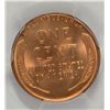 Image 3 : 1939 LINCOLN CENT, PCGS MS-66+  RED