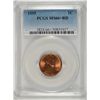 Image 1 : 1955 LINCOLN CENT PCGS MS-66+ RED