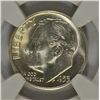 Image 2 : 1953-S ROOSEVELT DIME, NGC MS-66 FULL TORCH