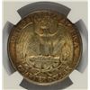 Image 3 : 1932 WASHINGTON QUARTER, NGC MS-63  NICE ORIGINAL TONING