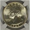 Image 2 : 1947-S WASHINGTON QUARTER, NGC  MS-66 SUPERB!