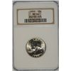 Image 1 : 1959 WASHINGTON QUARTER, NGC MS-66