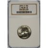 Image 1 : 1960-D WASHINGTON QUARTER, NGC MS-65 W