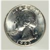 Image 2 : 1963 WASHINGTON QUARTER, PCI MS-67  TRENDS FOR $2500.00