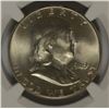 Image 2 : 1949 FRANKLIN HALF DOLLAR, NGC MS-64 FBL