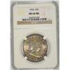 Image 1 : 1954 FRANKLIN HALF DOLLAR, NGC MS-64 FBL  NATURAL TONING
