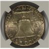 Image 3 : 1954 FRANKLIN HALF DOLLAR, NGC MS-64 FBL  NATURAL TONING