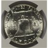 Image 3 : 1955 FRANKLIN HALF DOLLAR, NGC MS-64 FBL